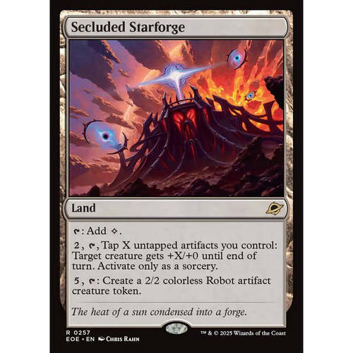 【北境卡牌】万智牌 远僻星炉 Secluded Starforge EOE 英文 金