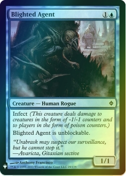【北境卡牌】万智牌 枯萎密探Blighted Agent英文闪MB1神秘补充包