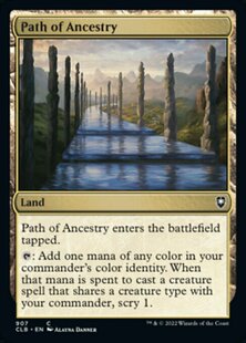 【北境卡牌】万智牌 祖灵径道 Path of Ancestry CLB 中/英文平卡
