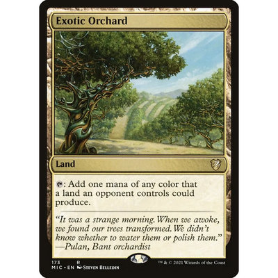 【北境卡牌】万智牌 异国果园 Exotic Orchard MIC 英文平卡 金