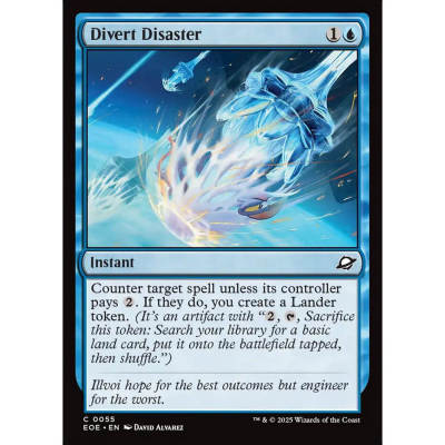 【北境卡牌】万智牌 驱转灾难 Divert Disaster EOE 英文 铁