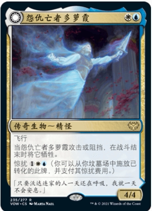 万智牌怨仇亡者多萝霞简中平VOW