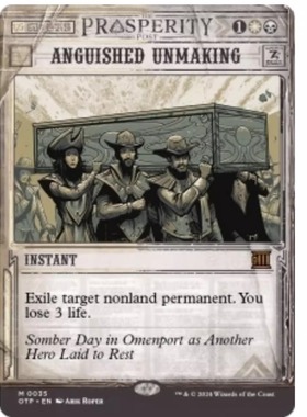 万智牌 光雷驿镖客 OTP 哀恸归虚 Anguished Unmaking 英文日印平