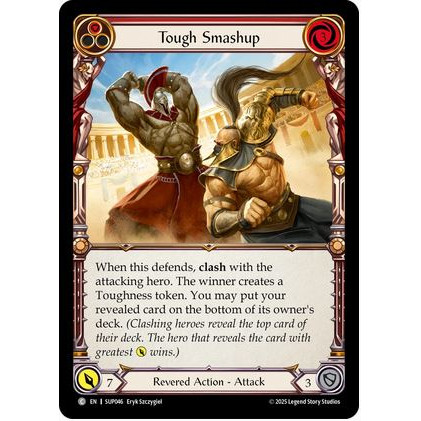 赤魂战纪 FAB Tough Smashup SUP 红/黄/蓝色 英文平/闪卡 C图片