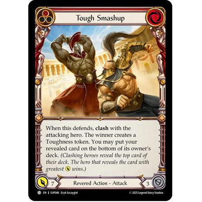 赤魂战纪 FAB Tough Smashup SUP 红/黄/蓝色 英文平/闪卡 C