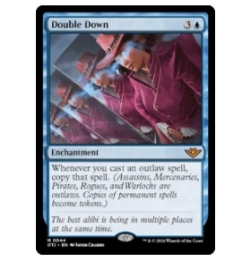 万智牌 光雷驿镖客 OTJ 双倍加注 Double Down 英文日印平 秘稀