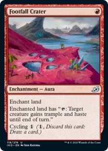 【北境卡牌】万智牌 IKO 足印成坑 Footfall Crater 中/英/日文