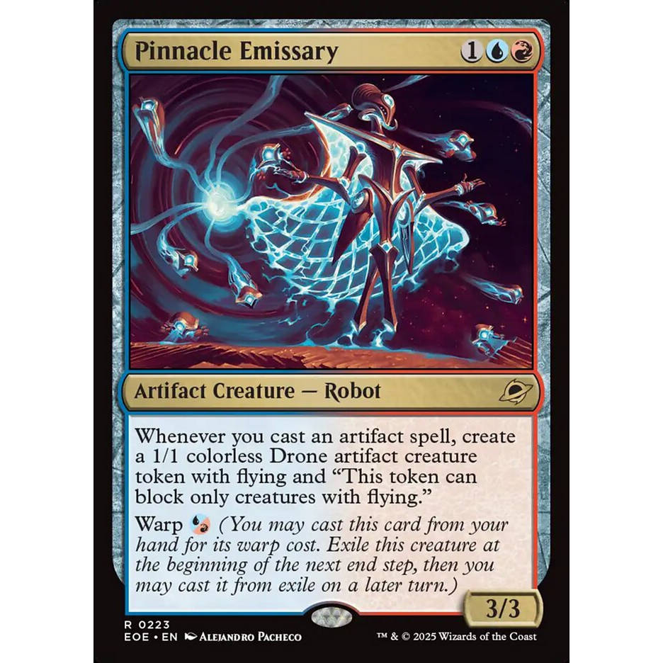 【北境卡牌】万智牌 天顶盟密使 Pinnacle Emissary EOE 英文 金