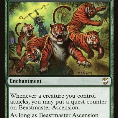 万智牌兽侯腾扬NCC英文平卡金