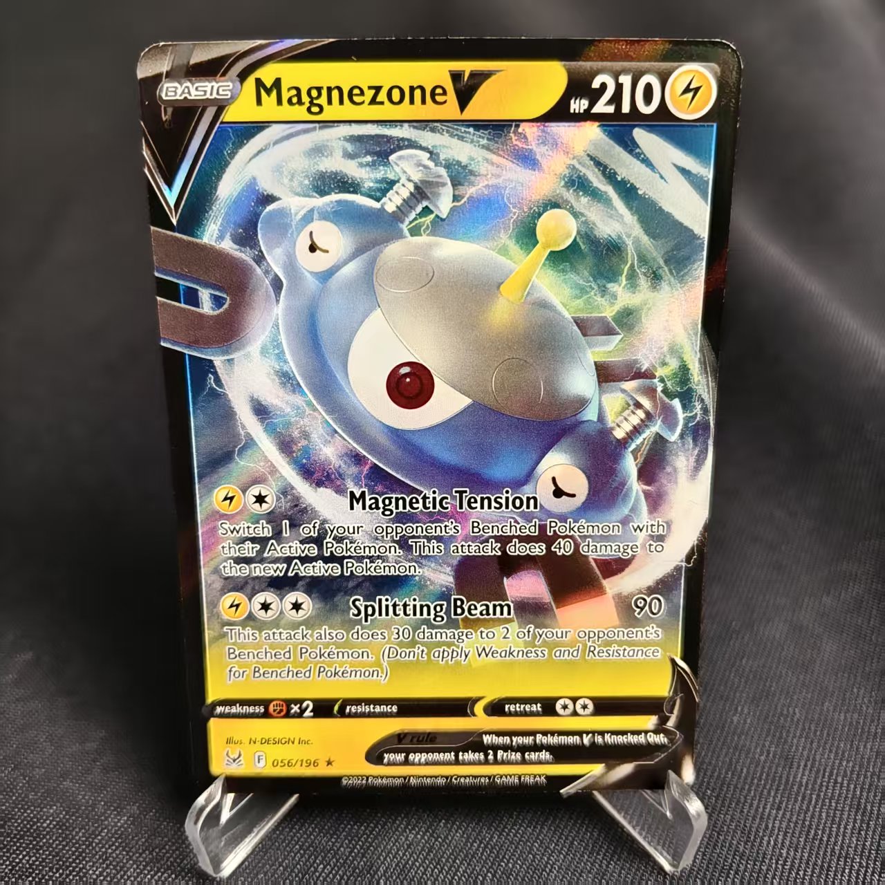 PTCG卡牌美版自爆磁怪VRR闪