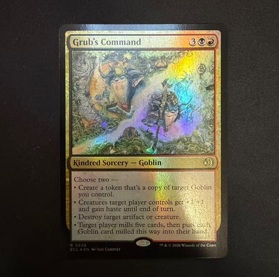 卡牌万智牌寻宝大婶的指命英文闪