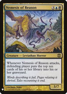 【北境卡牌】万智牌 理性宿敌 Nemesis of Reason MB1 英文平卡金