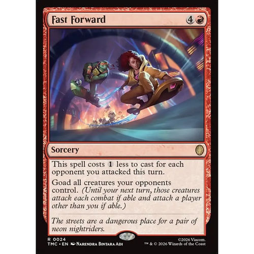 【北境卡牌】万智牌 快速突进 Fast Forward TMC 英文平卡 金