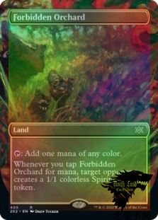 万智牌禁忌果园英扩画闪