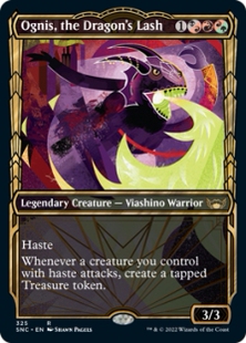 万智牌 中 英文异画 Dragon SNC the Ognis 龙急策欧妮斯 Lash