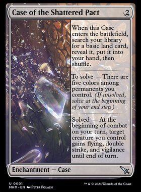 万智牌 十会碎盟案 Case of the Shattered Pact 简中/英文平 MKM