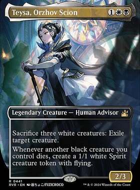 万智牌 RVR 欧佐夫传人泰莎 Teysa, Orzhov Scion 英文异画平 金