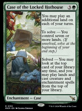 万智牌 温房密室案 Case of the Locked Hothouse MKM 中/英文 金