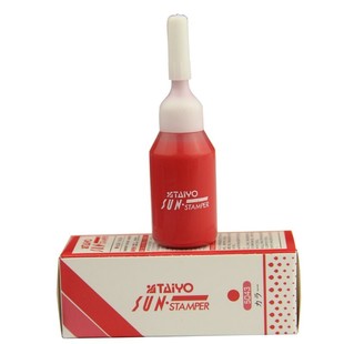 亚信NO.5043 富士进口太阳牌红色光敏印油 万次印章专用油