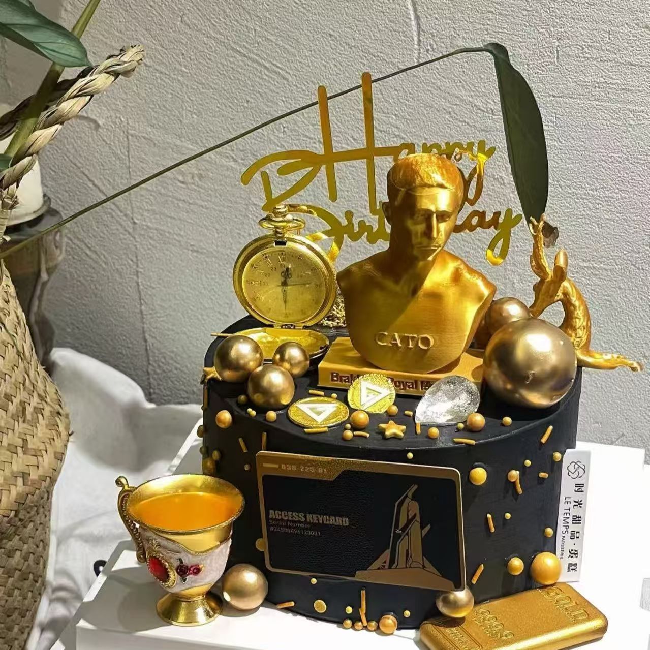 蛋糕配件装饰品三角洲行动周边手办玩具儿童礼物生日礼物生日蛋糕