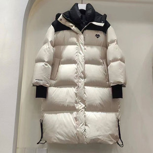 加厚面包服男女情侣东北极寒超厚中长款 90绒羽绒服女冬季 2025新款