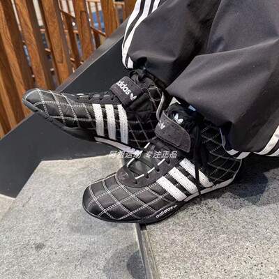 ADIDAS阿迪达斯正品 ADI RACER 运动休闲高帮训练鞋 JH8733