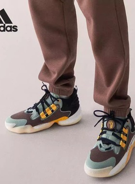 Adidas阿迪达斯 BYW Select 男子缓震防滑耐磨实战篮球鞋IG1910