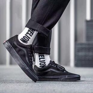 低帮运动休闲板鞋 SKOOL情侣男女同款 VN000D3HBKA OLD VANS