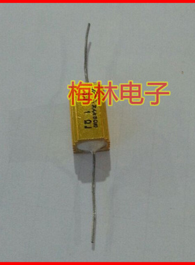 RX24黄金铝壳电阻摩托车汽车LED转向灯电阻5W82K 100K