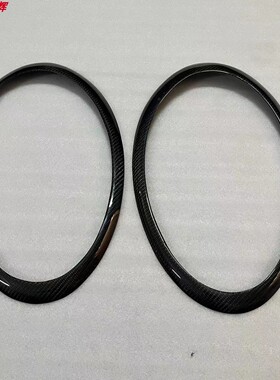 适用于12-18年保时捷991大灯 灯眉专车专用碳钎维灯眉911系列991