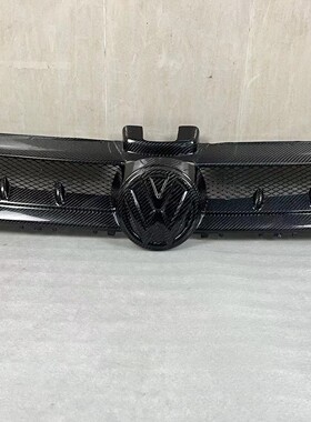 13-20年大众高尔夫7跟7.5碳纤维中网golfVII带标高7ASPEC改装中网