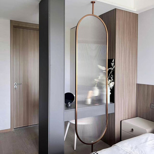 卧室梳妆台屏风化妆台隔断遮挡卫生间门对着床顶天立地棒棒糖客厅