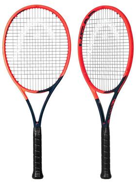 代购HEAD海德网球拍控球旋转击球感碳素红黑配色1619穿线网球