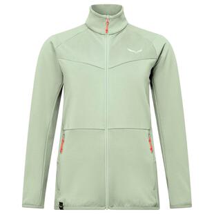 代购Salewa女士户外风衣防风保暖透气休闲衣立领长袖软壳衣