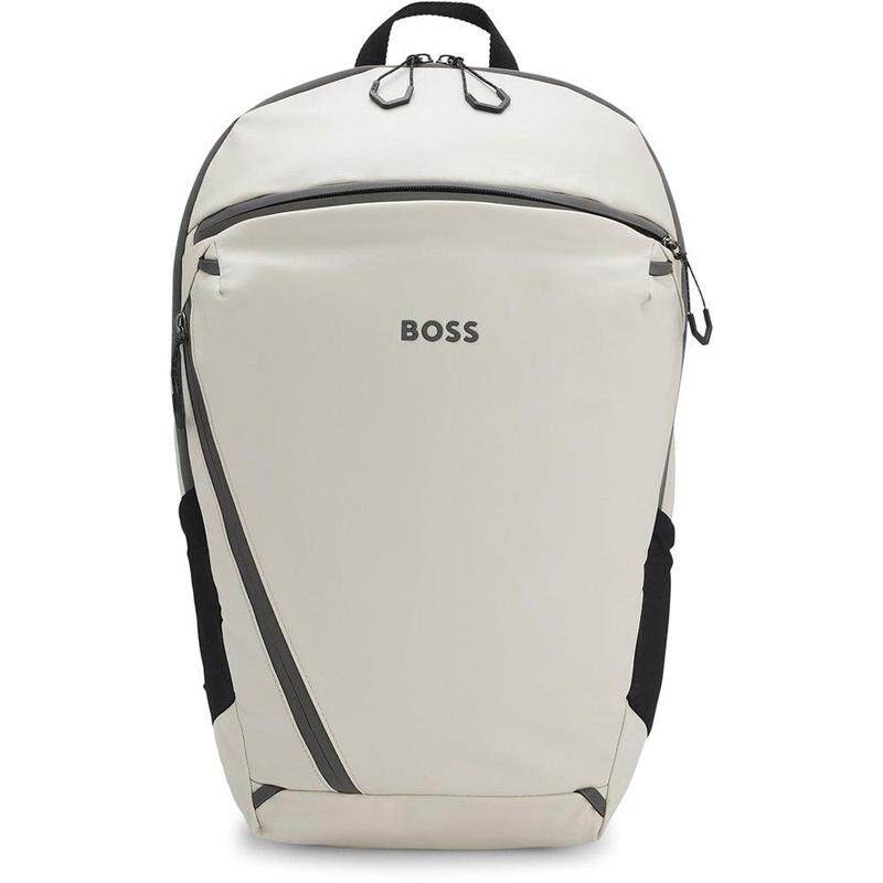 代购BOSS男士高尔夫球包多隔层设计加厚肩带透气网面背板