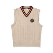 透气米色羊毛91 GOLF女士针织马甲保暖百搭修身 代购 MALBON