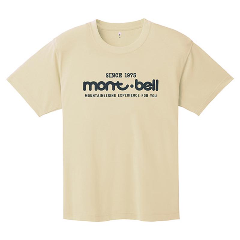 mont·bell速干T恤男舒适透气棉感纪念款登山休闲百搭短袖