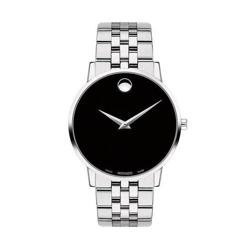 海外代购Movado/摩凡陀男士手表欧美腕表瑞士机芯精准计时钢带