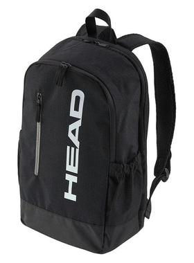 代购HEAD海德网球包双拍收纳主仓储物侧袋置物前袋拉链黑色