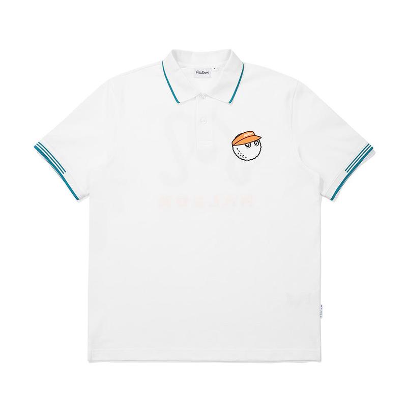 代购MALBON GOLF男士POLO衫透气舒适日常穿搭简约风格轻便穿着