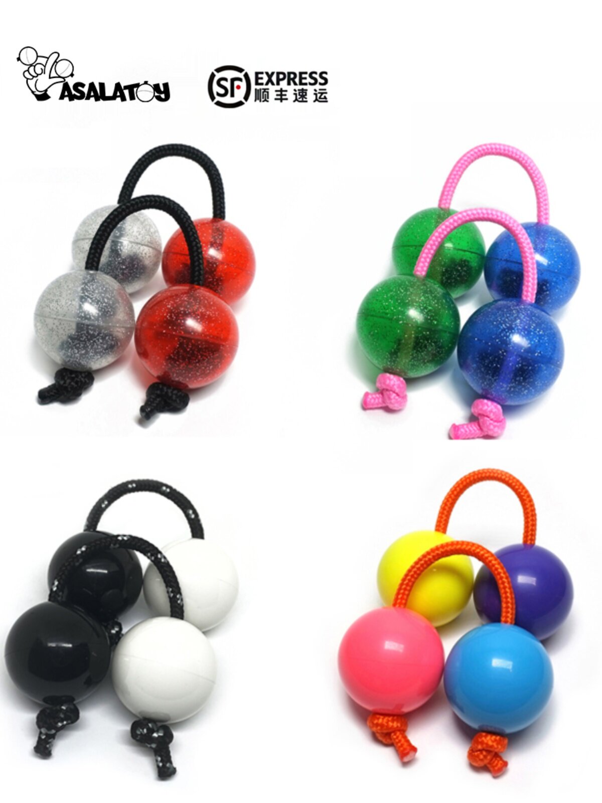 () ASALATOY Color Performance Portable Instrument Rhythm Sand Ball Asalato Patica