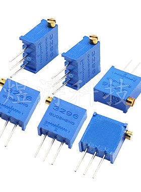 3296X 103 10K 侧调 多圈 可调 电位计 1K2K5K50K100K200K500K1M