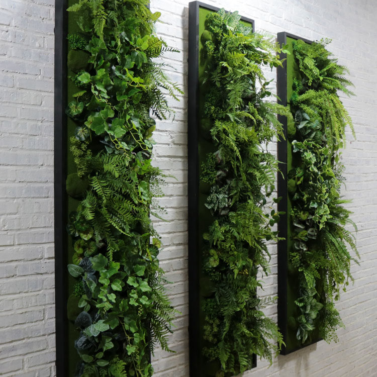 仿真绿植大型组合田园风墙面装饰