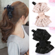 蝴蝶结大小号竖夹发量少后脑勺香蕉夹蓬松发夹显发量马尾夹女发卡