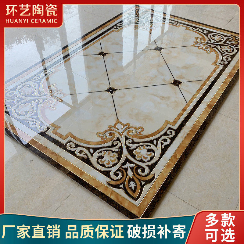 拼花瓷砖800x800客厅地砖抛晶砖