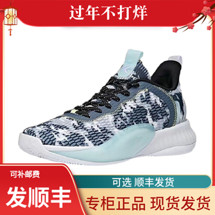安踏轻骑兵6代 篮球鞋男子透气耐磨汤普森KT专业实战篮球鞋摩擦声