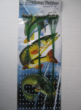 钢丝前导线 防咬钢丝线 海钓路亚钢丝前导线 配美式转环强力别针