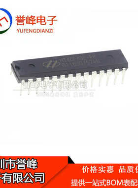 全新原装正品直插HT46F49E-FK微控制器DIP-28封装单片机