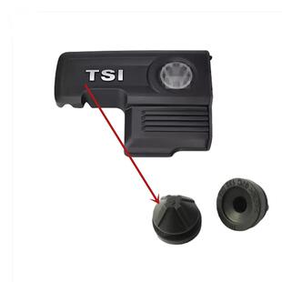 大众斯柯达EA211发动机1.4T/1.2T上盖板空滤外壳固定胶垫胶墩胶圈