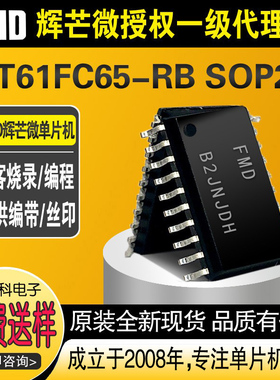 FT61FC65-RB SOP20 辉芒微芯片FMD单片机主控IC微控制器MCU烧录厂